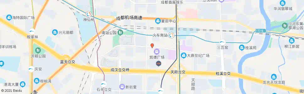 成都盛和一路西_公交站地图_成都公交_妙搜公交查询2024