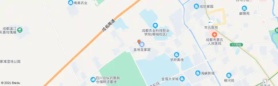 成都沙子沟_公交站地图_成都公交_妙搜公交查询2024