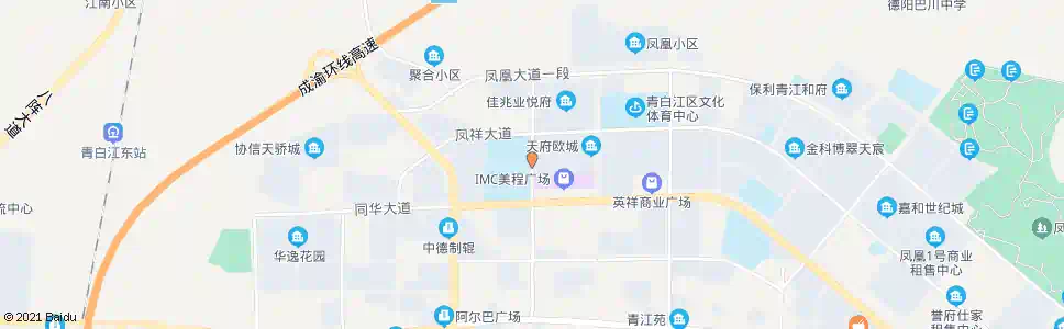 成都川化中学东_公交站地图_成都公交_妙搜公交查询2024