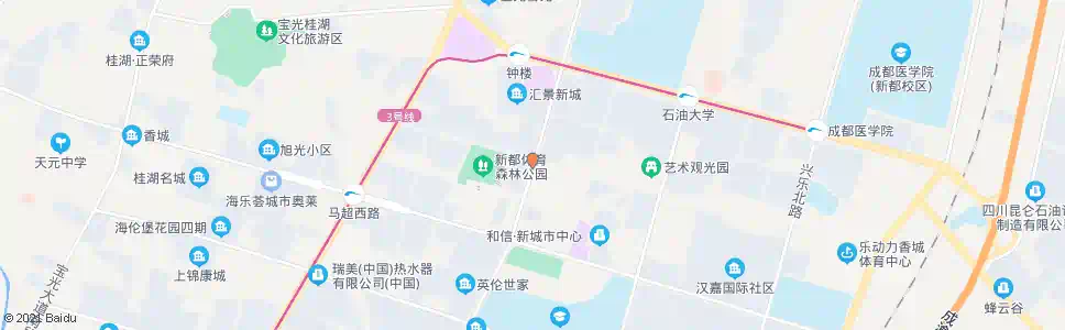 成都桂水路口_公交站地图_成都公交_妙搜公交查询2024