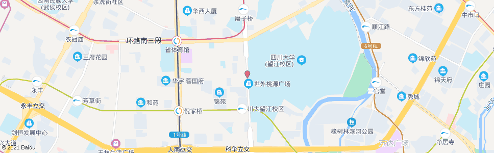 成都磨子村_公交站地图_成都公交_妙搜公交查询2024