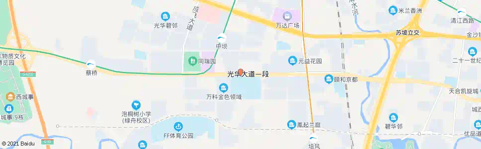 成都万家湾公交站_公交站地图_成都公交_妙搜公交查询2024