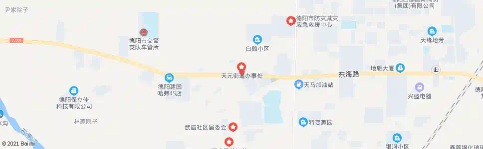 德阳天元镇政府_公交站地图_德阳公交_妙搜公交查询2024