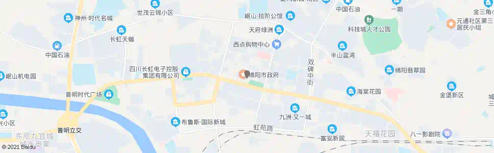 德阳东桥_公交站地图_德阳公交_妙搜公交查询2024