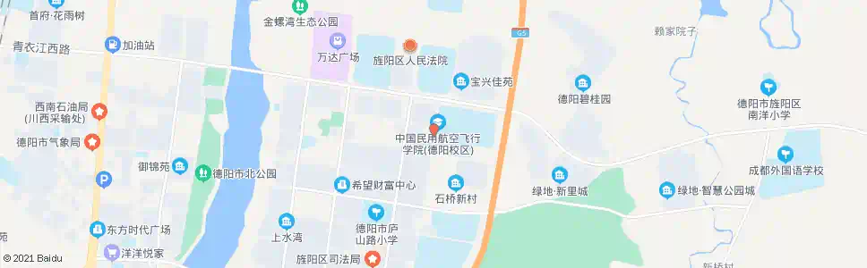 德阳省商贸校_公交站地图_德阳公交_妙搜公交查询2024