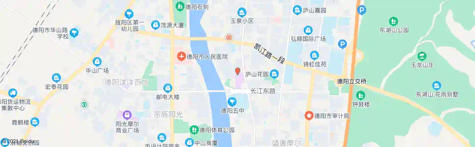 德阳凯德广场_公交站地图_德阳公交_妙搜公交查询2024