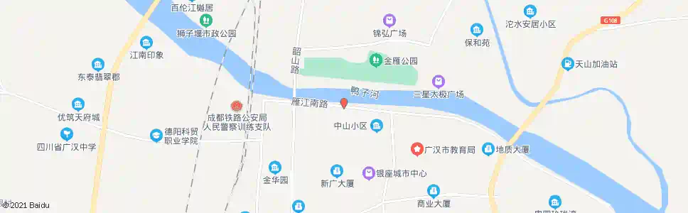 德阳长沙路湖南路口_公交站地图_德阳公交_妙搜公交查询2024