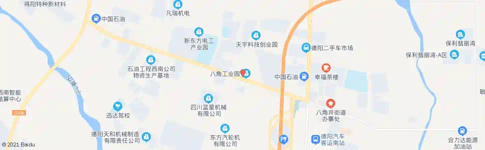 德阳宝杭起亚_公交站地图_德阳公交_妙搜公交查询2024