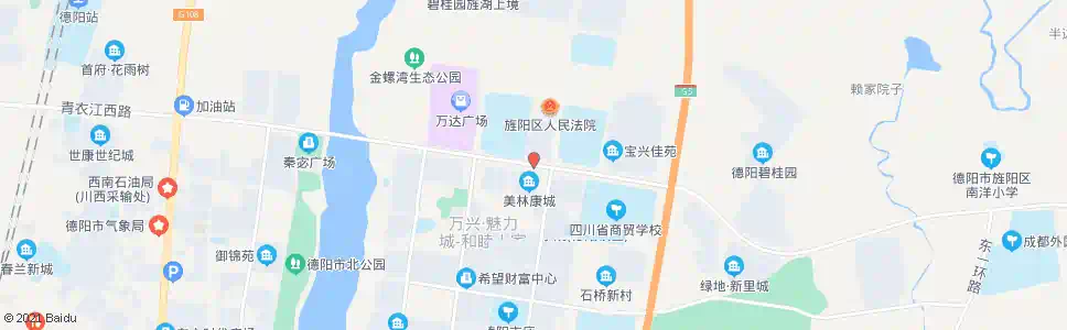 德阳奥林匹克学校_公交站地图_德阳公交_妙搜公交查询2024