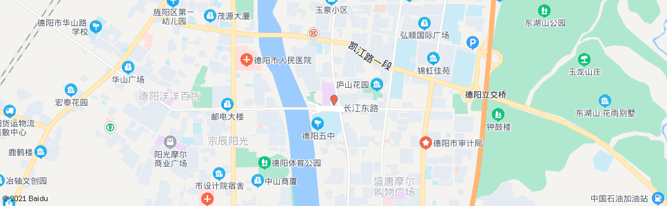 德阳建设银行_公交站地图_德阳公交_妙搜公交查询2024