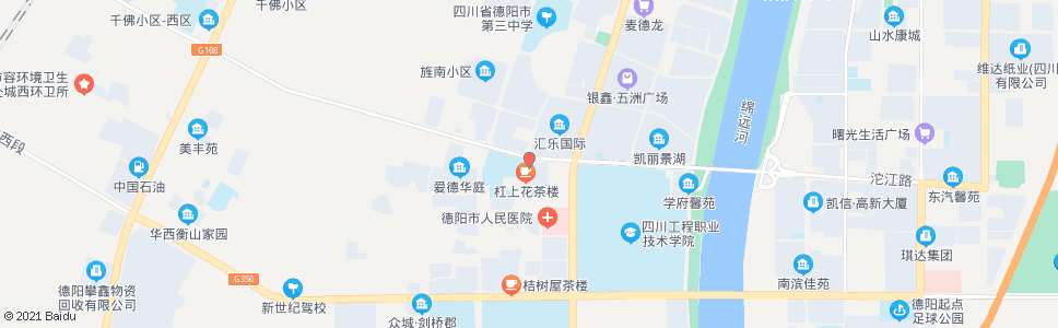 德阳德阳银行_公交站地图_德阳公交_妙搜公交查询2024