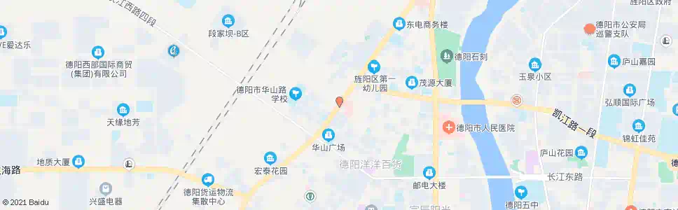 德阳区中医院_公交站地图_德阳公交_妙搜公交查询2024