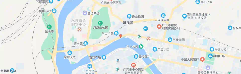 广元平桥(琴台广场)_公交站地图_广元公交_妙搜公交查询2024