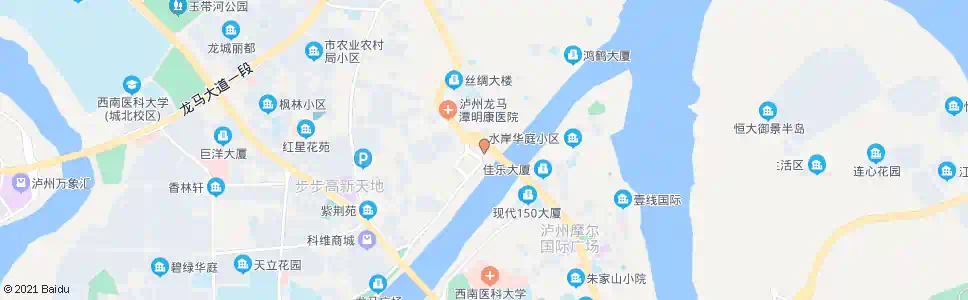 泸州公交商城_公交站地图_泸州公交_妙搜公交查询2024