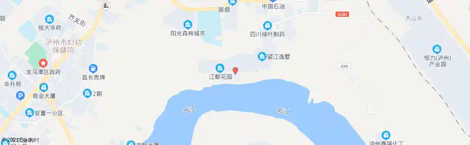 泸州顺江路_公交站地图_泸州公交_妙搜公交查询2024