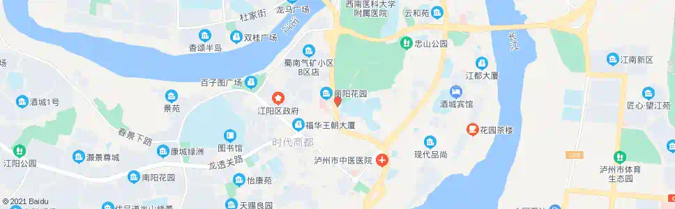 泸州灯杆山_公交站地图_泸州公交_妙搜公交查询2024