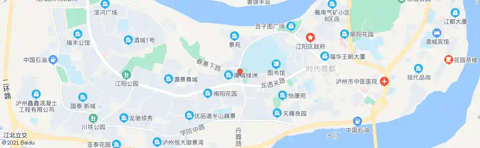 泸州龙透关公园_公交站地图_泸州公交_妙搜公交查询2024