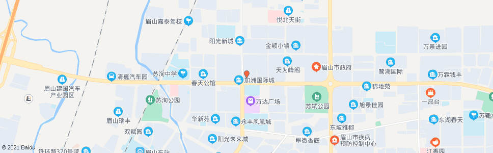 眉山市运管处_公交站地图_眉山公交_妙搜公交查询2024