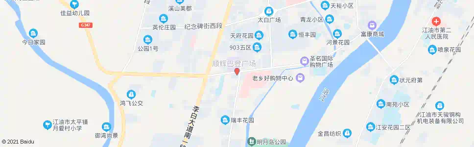 绵阳广电大楼_公交站地图_绵阳公交_妙搜公交查询2024