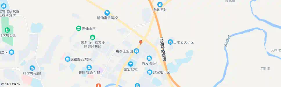 绵阳吴家村_公交站地图_绵阳公交_妙搜公交查询2024