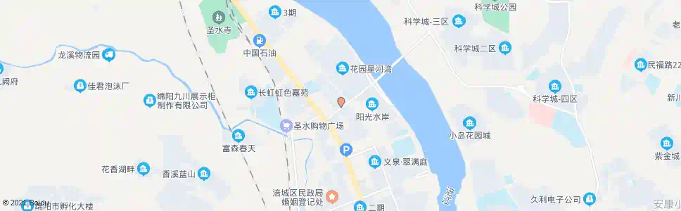 绵阳居民小区_公交站地图_绵阳公交_妙搜公交查询2024