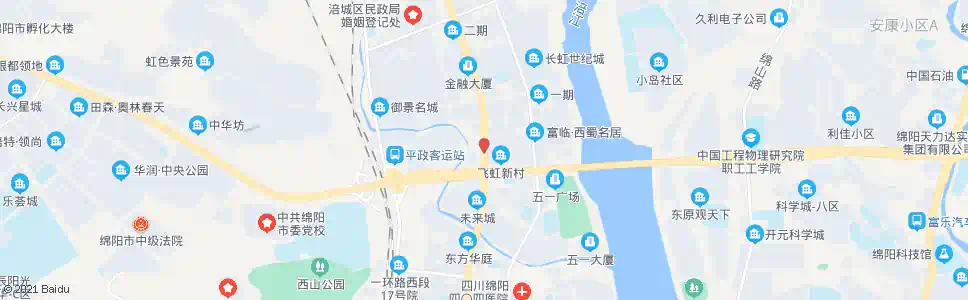 绵阳平政村_公交站地图_绵阳公交_妙搜公交查询2024