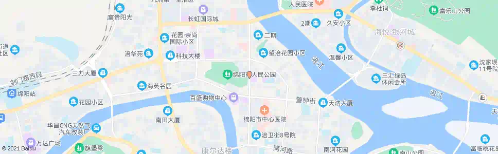 绵阳建国门_公交站地图_绵阳公交_妙搜公交查询2024