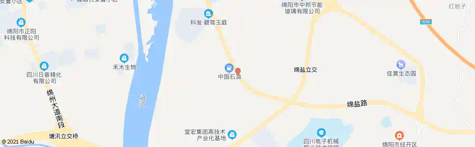 绵阳农科所_公交站地图_绵阳公交_妙搜公交查询2024