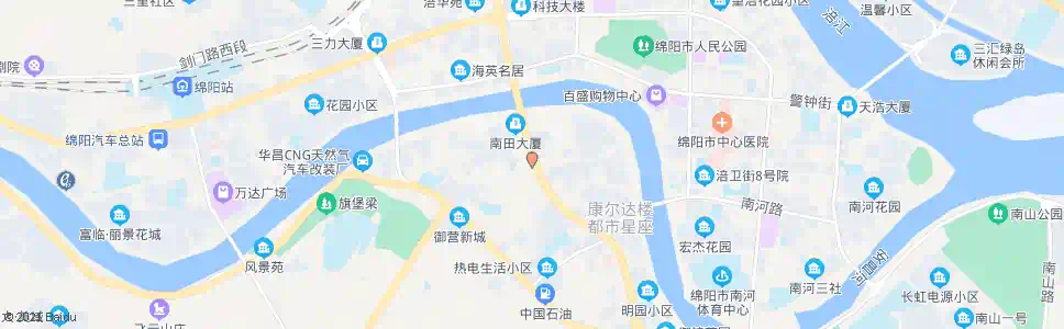 绵阳御营坝_公交站地图_绵阳公交_妙搜公交查询2024