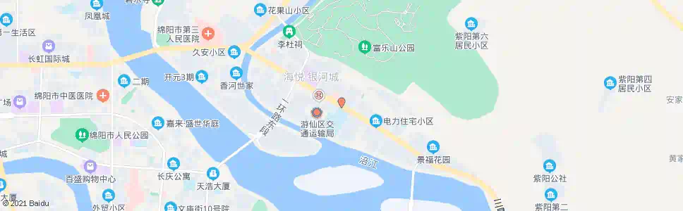 绵阳沈家坝_公交站地图_绵阳公交_妙搜公交查询2024