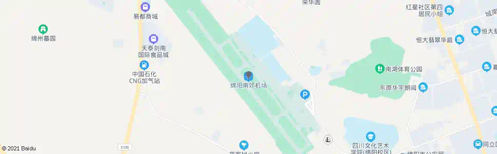 绵阳机场路_公交站地图_绵阳公交_妙搜公交查询2024