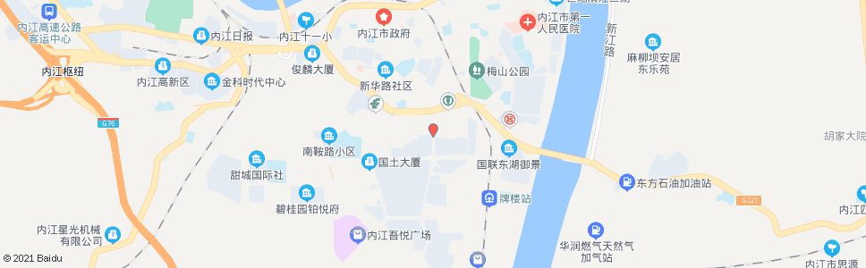 内江大千市场_公交站地图_内江公交_妙搜公交查询2024