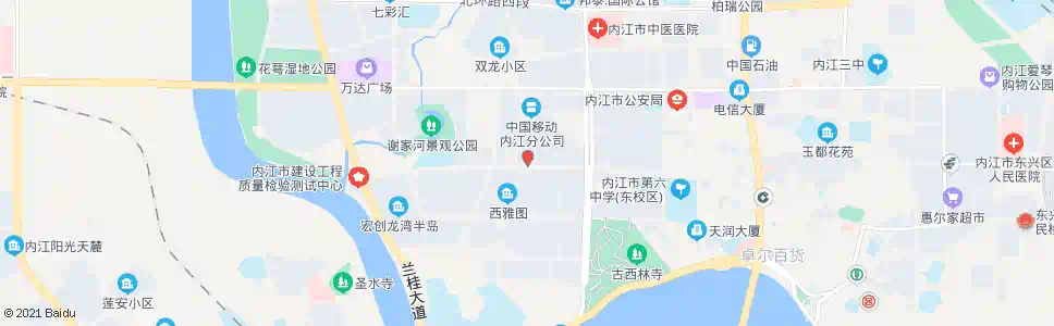 内江地税局_公交站地图_内江公交_妙搜公交查询2024