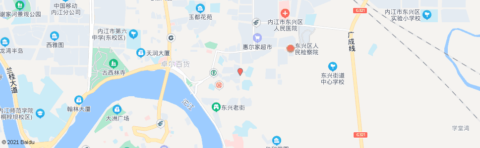 内江冷食厂_公交站地图_内江公交_妙搜公交查询2024