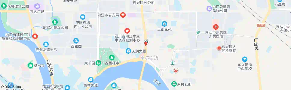 内江月儿湾_公交站地图_内江公交_妙搜公交查询2024