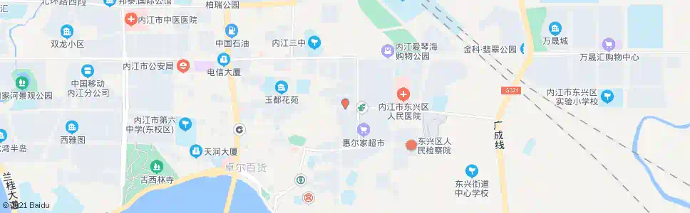 内江锦绣花园_公交站地图_内江公交_妙搜公交查询2024