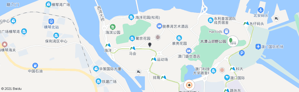 澳門駿景酒店_巴士站地圖_澳門巴士_妙搜巴士搜尋2024