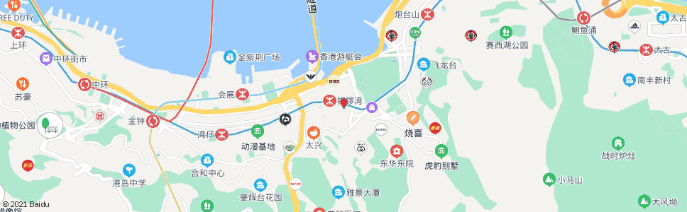 香港怡和街_巴士站地圖_香港巴士_妙搜巴士搜尋2024