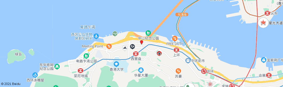 香港東邊街_巴士站地圖_香港巴士_妙搜巴士搜尋2024