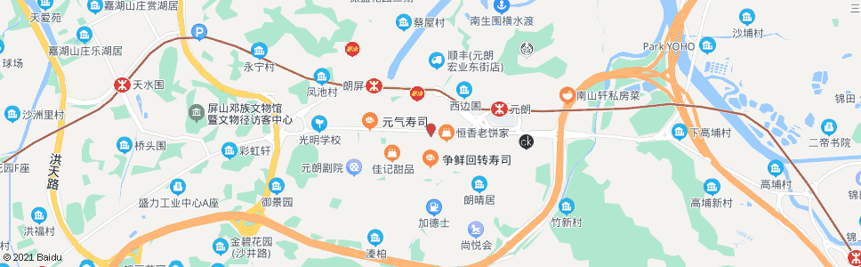 香港元朗商業中心_巴士站地圖_香港巴士_妙搜巴士搜尋2024