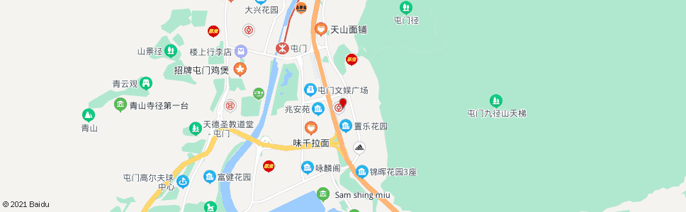 香港青山村站_巴士站地圖_香港巴士_妙搜巴士搜尋2024