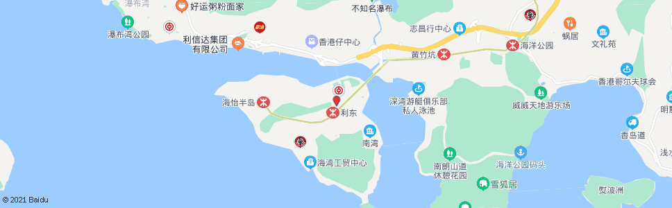 香港漁安苑_巴士站地圖_香港巴士_妙搜巴士搜尋2024