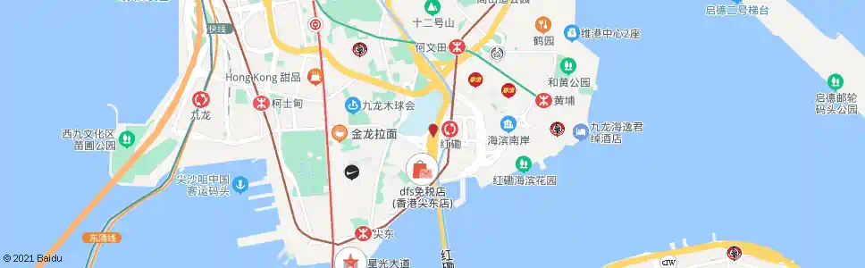 香港東區海底隧道收費廣場_巴士站地圖_香港巴士_妙搜巴士搜尋2024