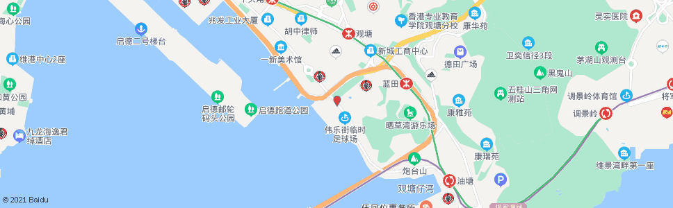 香港觀塘偉樂街_巴士站地圖_香港巴士_妙搜巴士搜尋2024