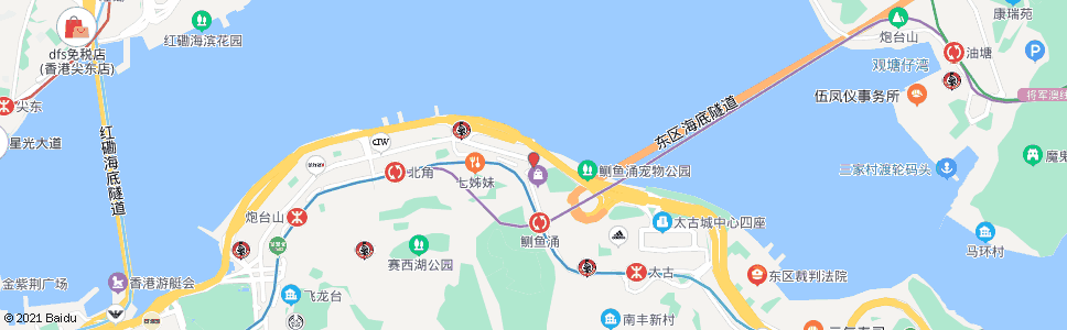 香港中華煤氣公司_巴士站地圖_香港巴士_妙搜巴士搜尋2024
