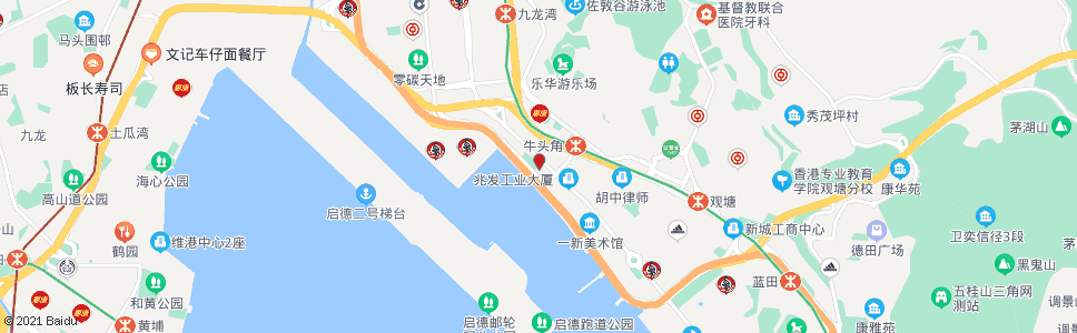 香港觀塘勵業街_巴士站地圖_香港巴士_妙搜巴士搜尋2024