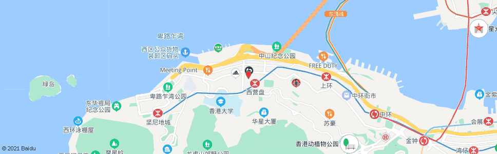香港西園_巴士站地圖_香港巴士_妙搜巴士搜尋2024