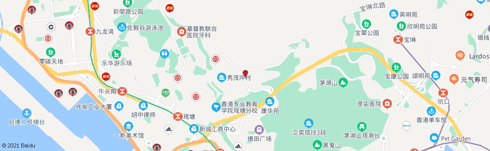 香港寶達巴士總站_巴士站地圖_香港巴士_妙搜巴士搜尋2024