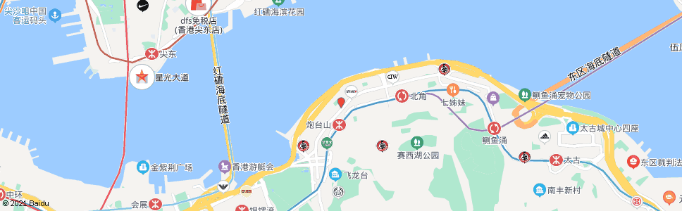 香港城市花園_巴士站地圖_香港巴士_妙搜巴士搜尋2024