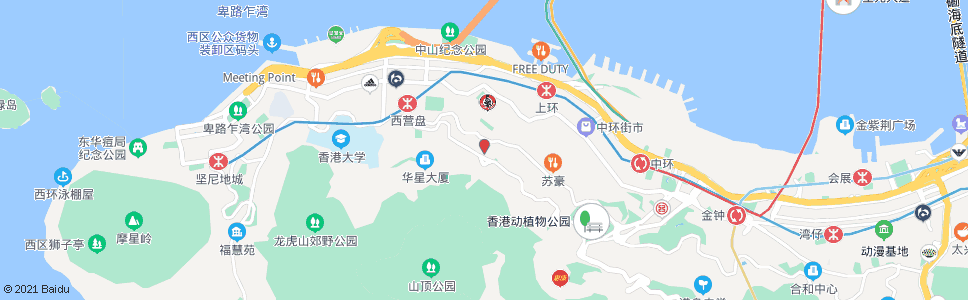 香港西摩道_巴士站地圖_香港巴士_妙搜巴士搜尋2024